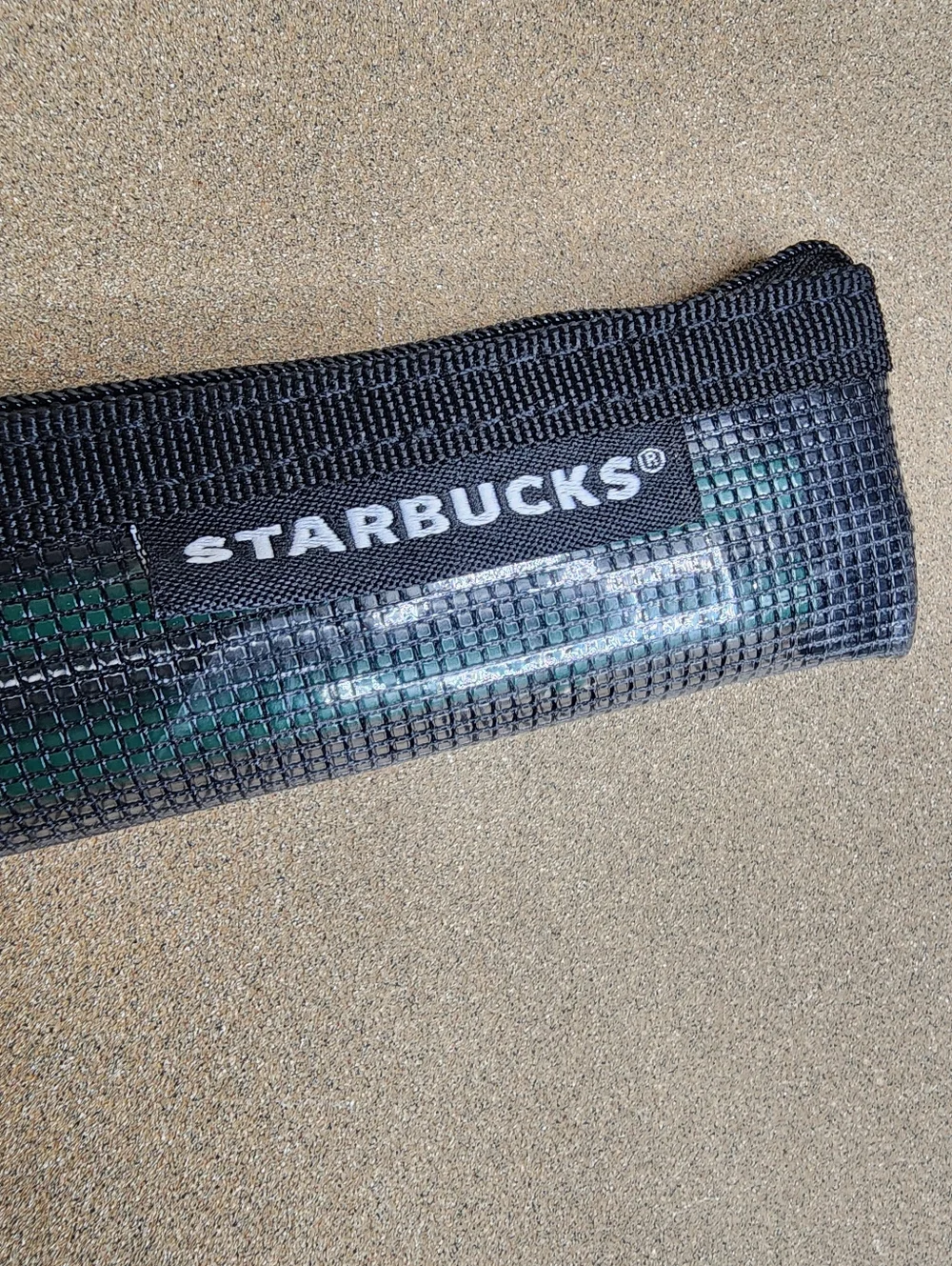 NWT Starbucks Reusable Straw Set Two Straws, Cleaner, Pouch